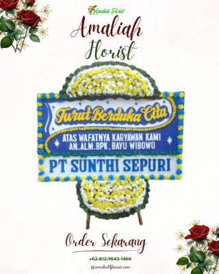 Papan Bunga Duka di Malalayang Dua