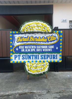Papan Bunga Duka di Malalayang Dua